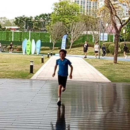 Finish photo - Isaac Brindley
