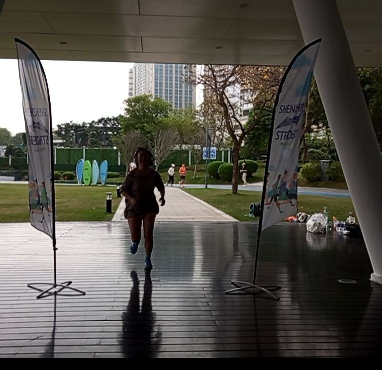 Finish photo - Linlin Zhao