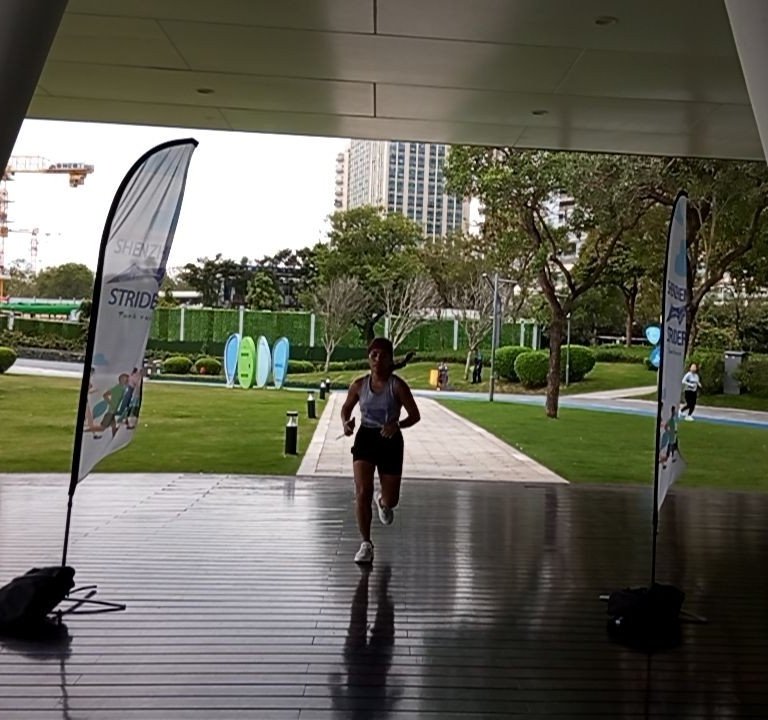 Finish photo - Jennifer Pordan